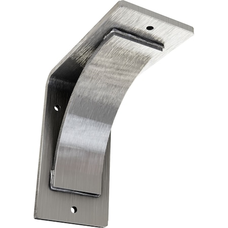 Ekena Millwork Morris Steel Bracket, Unfinished 3"W x 6"D x 6"H BKTM03X06X06MOCRS